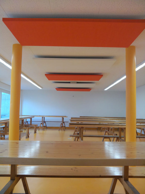 ABSOPANEL akoestische panelen decoreren muren en plafonds en isoleren tegen geluid.