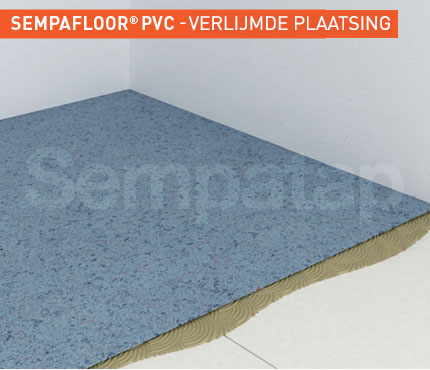 SempaFloor PVC, geluidsisolatie onder vloer of vloerbedekking van PVC