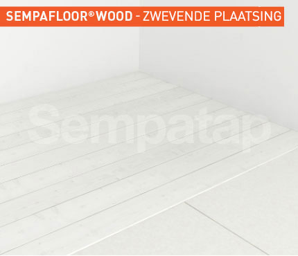 SempaFloor Wood , geluidsisolatie onder zwevend parket